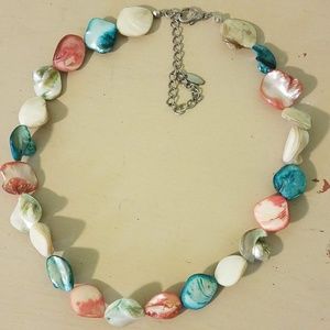 Multicolored Shell Necklace
